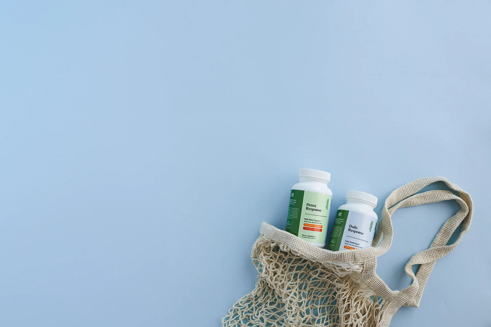 Detox Response and Daily Response supplements together